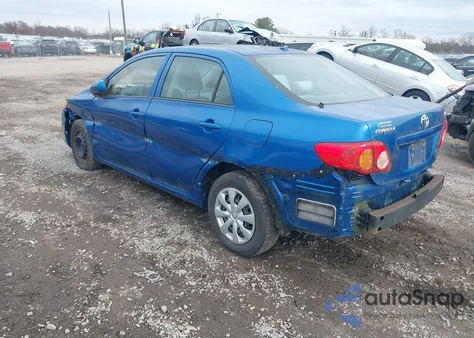 2010 Toyota Corolla Le z USA, uszkodzony, nr VIN 2T1BU4EE1AC387285